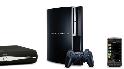 Playstation 3 and Sky box